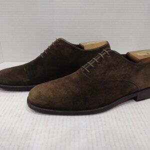 SALVATORE FERRAGAMO men's size 8.5 brown Oxford.